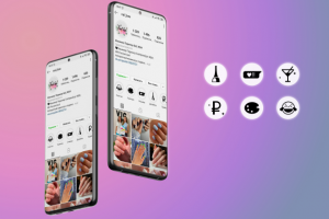 Оформление для студии маникюра