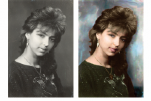 Раскрашивание фото