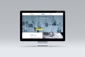 Лендинг для компании ITEXE