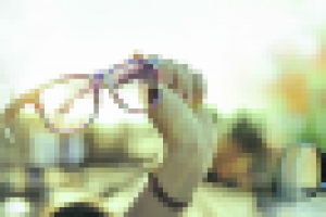 Баннер для оформления салона оптики (Париж)