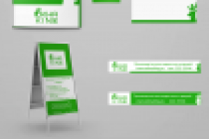 Фирменный стиль для компании производителя окон