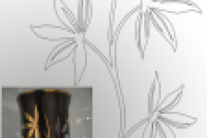 Отрисовка узора на вазе