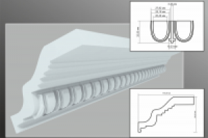 Профиль карниза