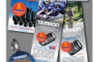 стиль 5-летней гарантии компании "Tamron"