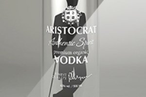 Концепция оформления бутылки с водкой