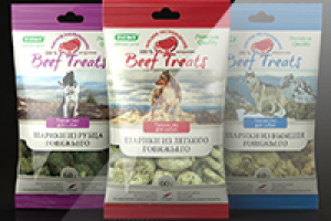 Упаковка лакомства для собак