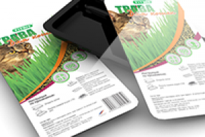 Концепция упаковки «Трава для кошек»