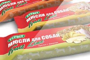 Концепция упаковки "Мюсли для собак"