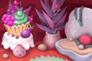 Комната в грибе