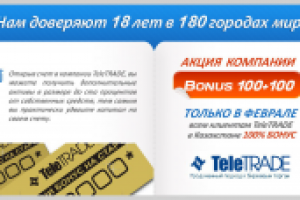 Баннер для компании Teletrade