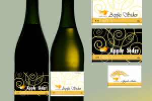 этикетка для игристого напитка