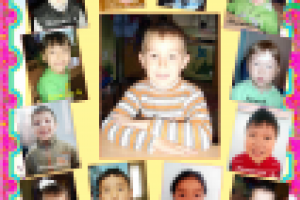 Выпускной коллаж детской группы