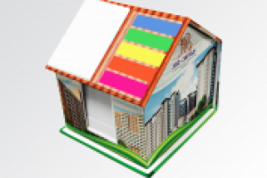 кашированный домик "Запад"