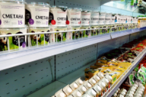 этикетки на молочную продукцию "Органик-Маркет"