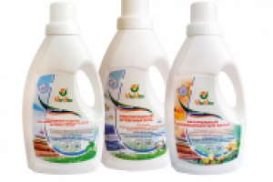 Наклейки на бутылки со средствами для стирки