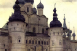 Ростов Великий. Акварель