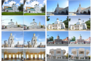 Ретушь фото для альбома "Схраняя наследие" (ГКУ "Мосреставрация)