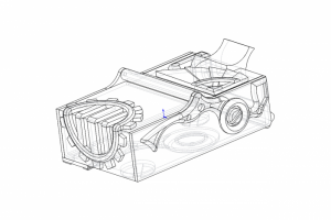 Портсигар Стилизованный