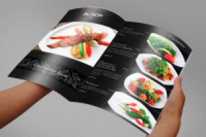 Меню ресторана "Фьюжн"