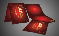Корпоративная новогодняя открытка