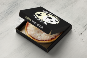 упаковка для пиццерии Moon Cheese