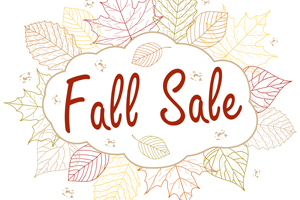 Баннер осенних скидок