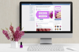 Офрмление группы для мастера маникюра