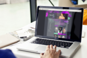 Вариант дизайна для магазина Акварель