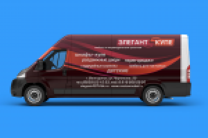 Оклейка корпоративной машины ЭлегантКупе