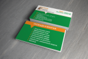 Визитка для компании ОкнаСила