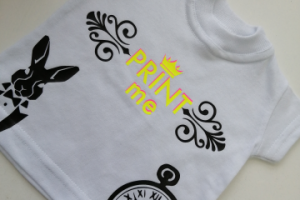 Образец печати на футболке