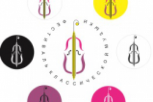 учебный вариант логотипа для фестиваля классической музыки