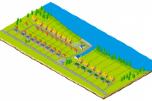 Генплан коттеджного поселка