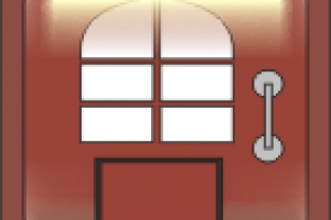 кнопка дверь