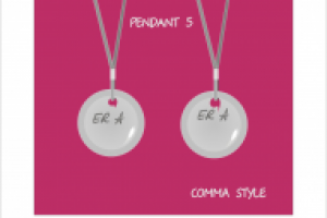 эскиз дизайна фирменного кулона