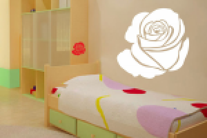 Виниловые наклейки - Роза