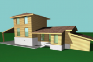 Дом из бруса