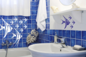 Скалярии - виниловая наклейка