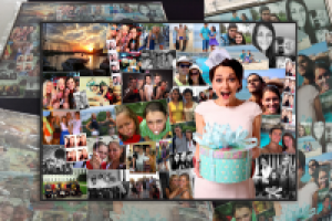 Фото коллажа на свадьбу подруге