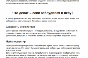 Статья-инструкция