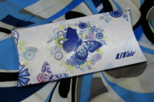 упаковка для платка авиакомпания UTair