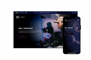 Дизайн сайта портфолио