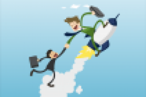 Серия рекламных плакатов для консалтинговой компании "ЭМИТ"