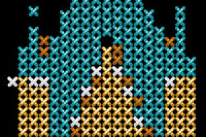 Имитация вышивки