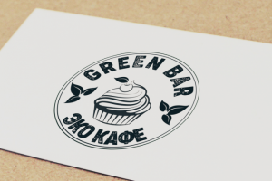 Логотип эко кафе