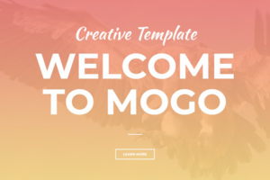 Landing page