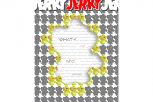 Постер. Мышонок Джерри удивлён.