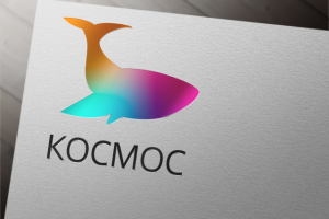 Логотип для художественной школы «Космос»