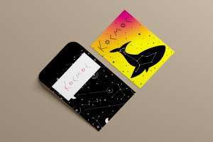 Открытки для художественной школы «Космос»