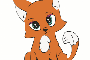 Иллюстрация лисички